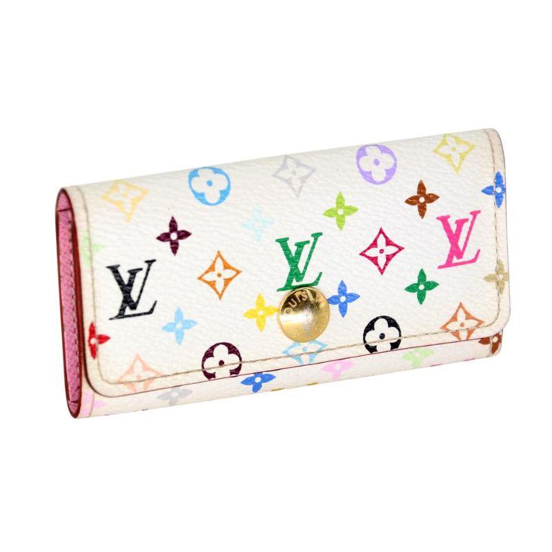Louis Vuitton Multicles 4 Key Holder Canvas Wallet LV-0326n-0088

This Louis Vuitton Multicolore Canvas Multicles 4 Key Holder will be your new favorite accessory. It is perfect for slipping into your handbag or pocket for holding four keys. The
