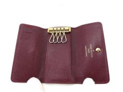 Louis Vuitton Multicles  Holder Trunks and Luggage 222005 Brown Coated Canvas