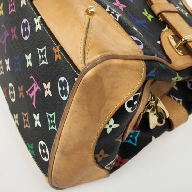 Louis Vuitton Multicolor Black Claudia Satchel 3