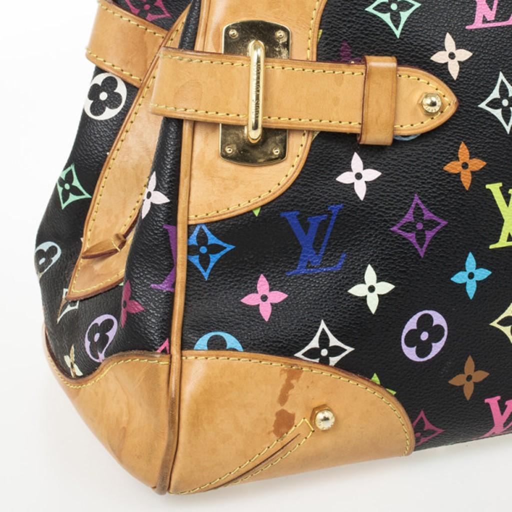 Louis Vuitton Multicolor Black Claudia Satchel 4