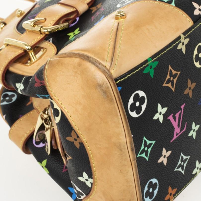 Louis Vuitton Multicolor Black Claudia Satchel 2