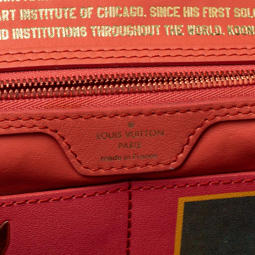 Louis Vuitton Multicolor Canvas Jeff Koons Boucher Neverfull MM Bag 6