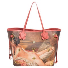 Louis Vuitton Multicolor Canvas Jeff Koons Boucher Neverfull MM Bag
