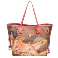 Louis Vuitton Multicolor Canvas Jeff Koons Boucher Neverfull MM Bag