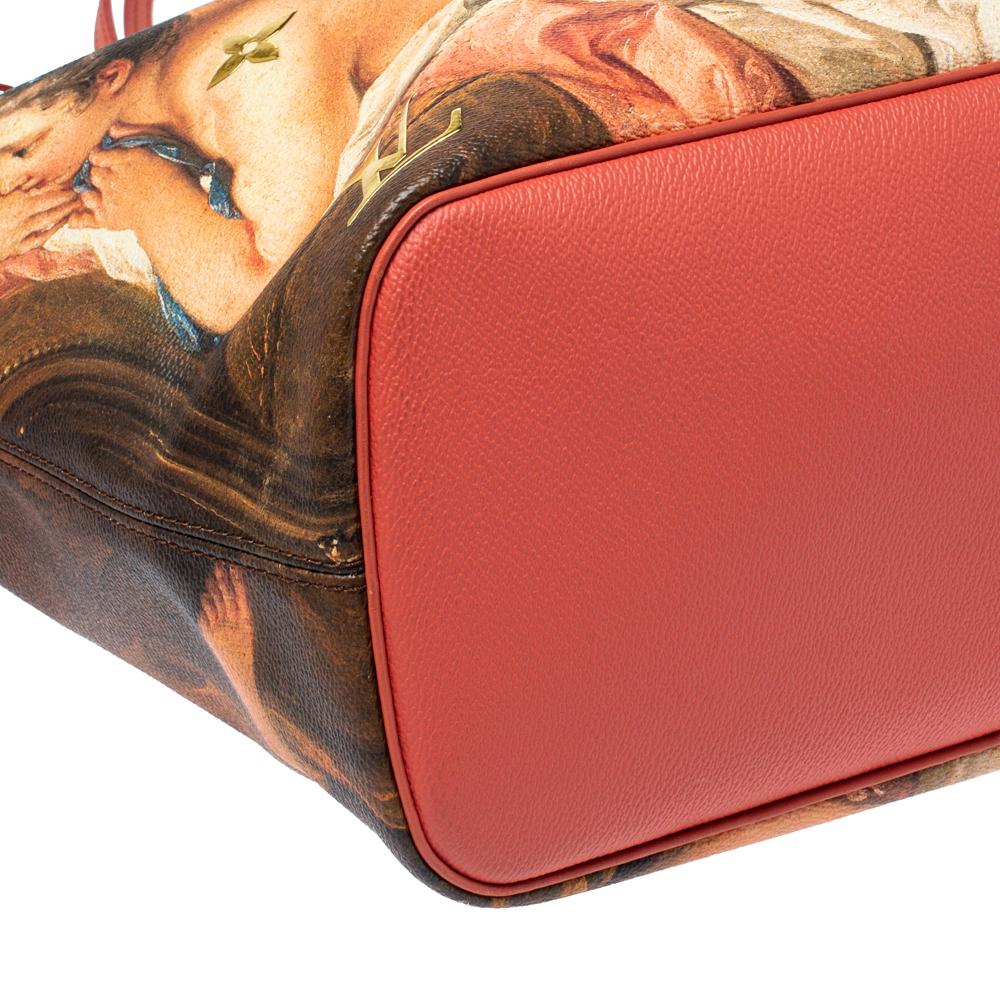Bolso MM Jeff Koons Boucher Neverfull de lona multicolor Louis Vuitton 3
