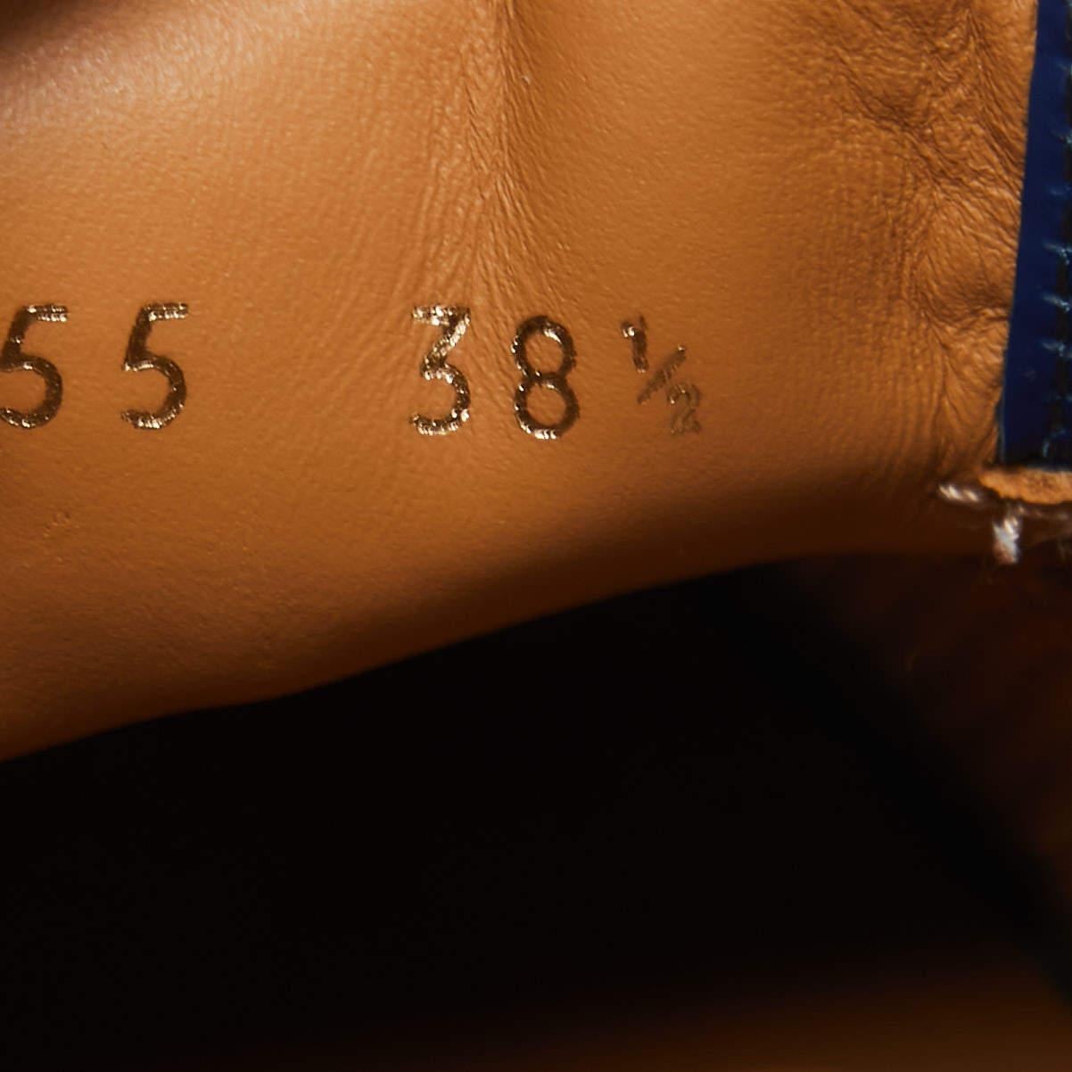 Louis Vuitton Multicolor Epi Calf Hair and Suede Run Away Sneakers Size 38.5 2