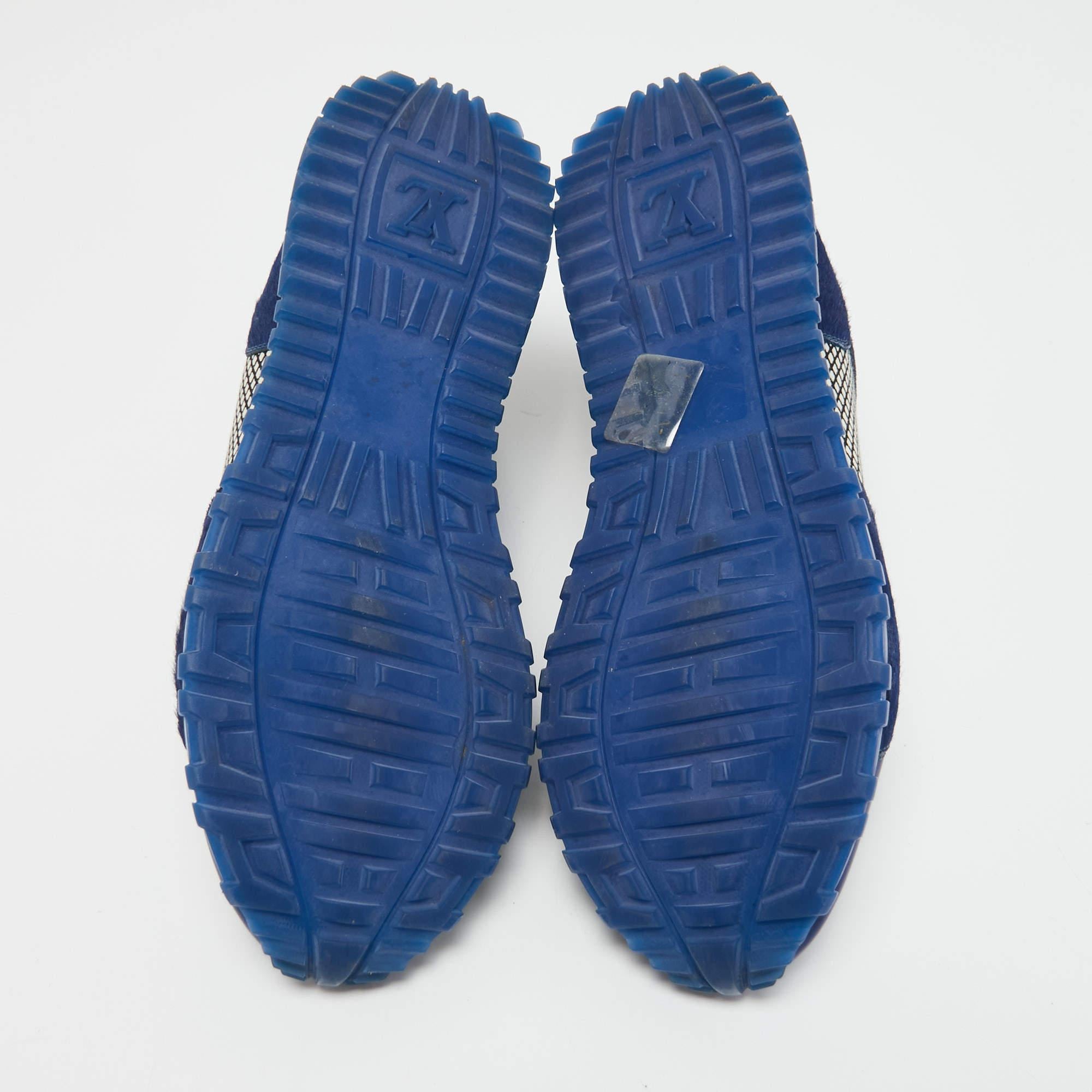 Louis Vuitton Multicolor Epi Calf Hair and Suede Run Away Sneakers Size 38.5 3