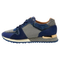 Louis Vuitton 1ABIVC Run Away Sneaker , Blue, 39