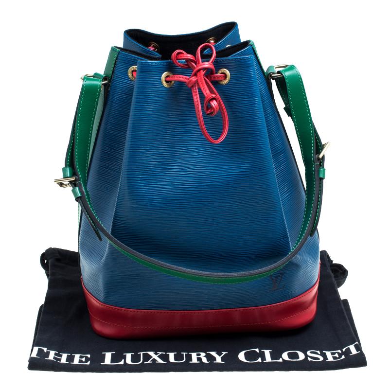 Louis Vuitton Multicolor Epi Leather Noe Shoulder Bag 6