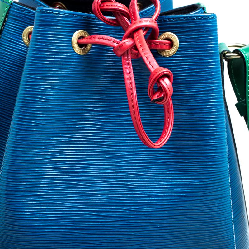 Louis Vuitton Multicolor Epi Leather Noe Shoulder Bag 5