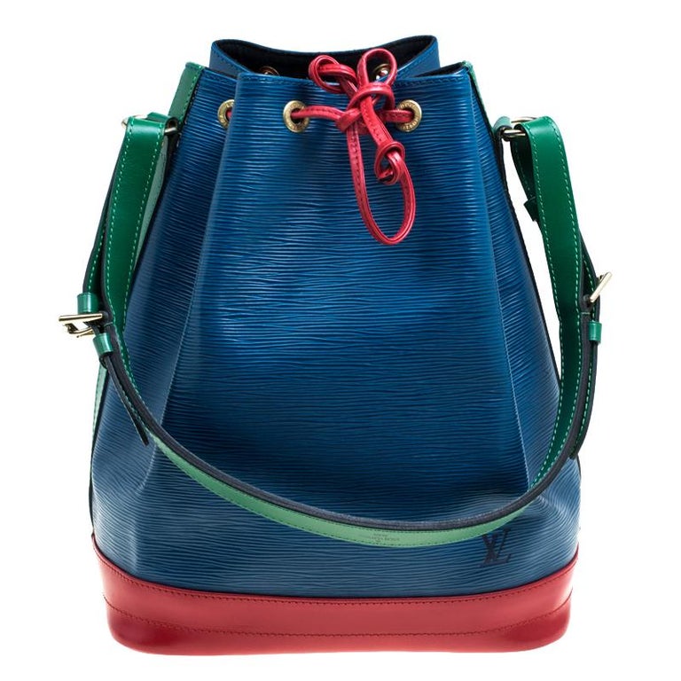 Louis Vuitton Multicolor Epi Leather Noe Shoulder Bag For Sale at 1stDibs
