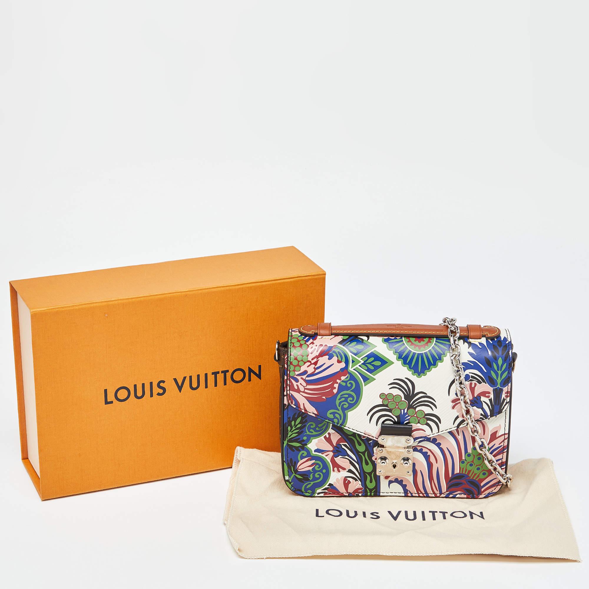 Louis Vuitton Multicolor Epi Monogram Floral Mini Pochette Metis Bag 8