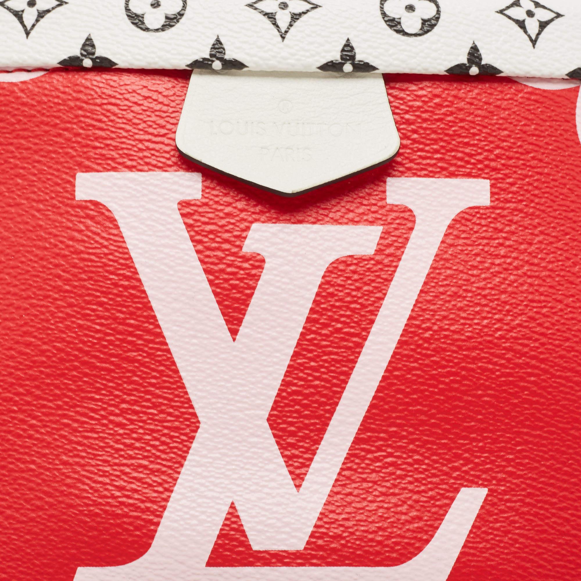 Riñonera de lona con monograma gigante multicolor Louis Vuitton 6