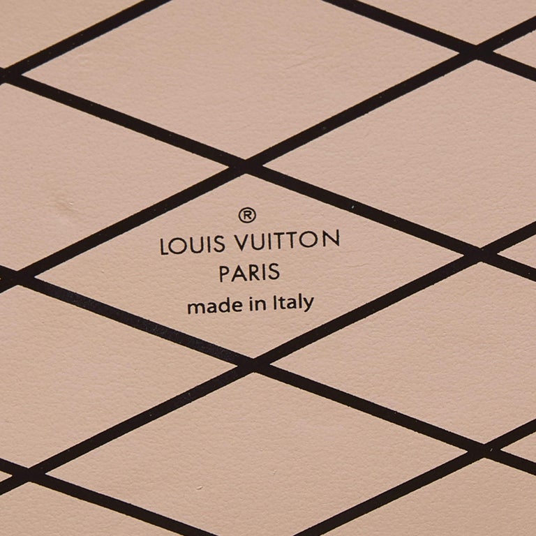 Louis Vuitton Multicolor Graphic Print Leather Petite Malle Bag For Sale 2