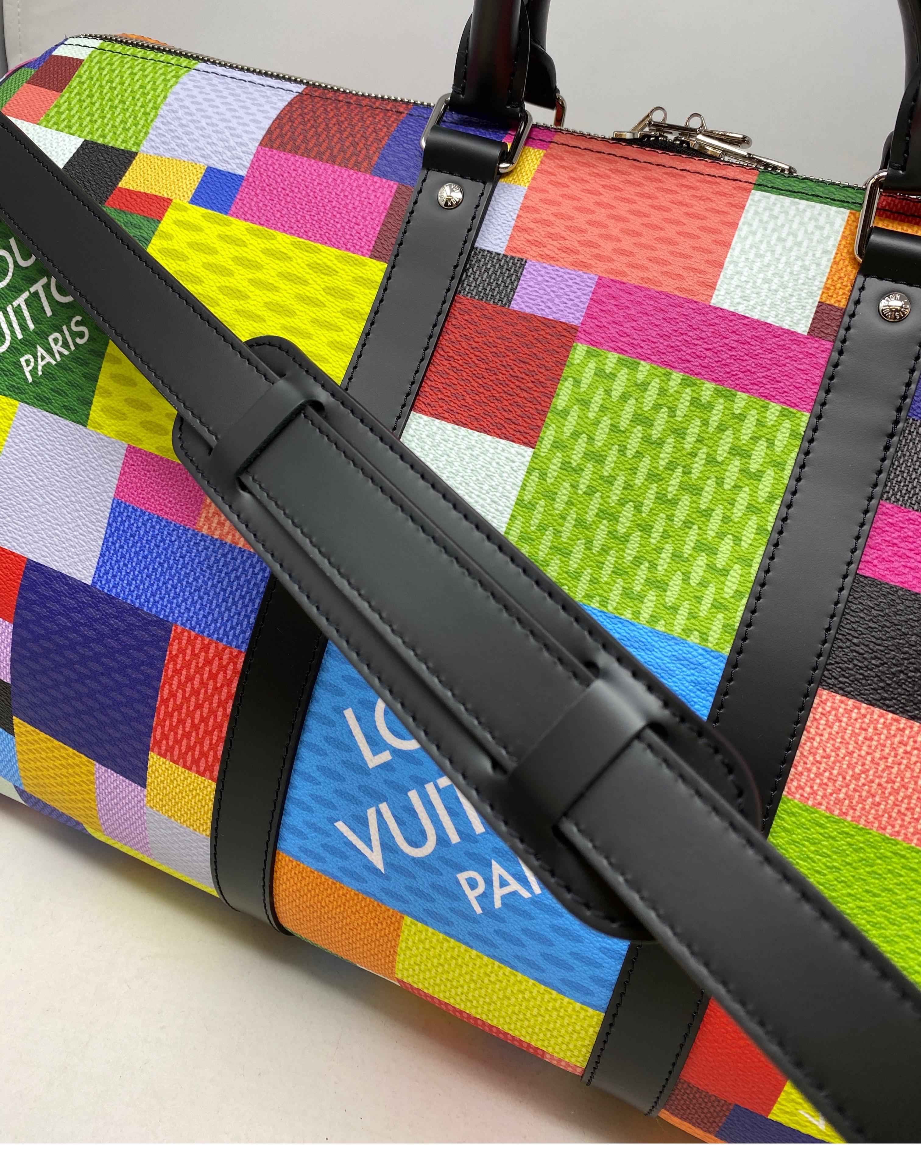 Louis Vuitton Multicolor Keepall 50 Bandouliere 3