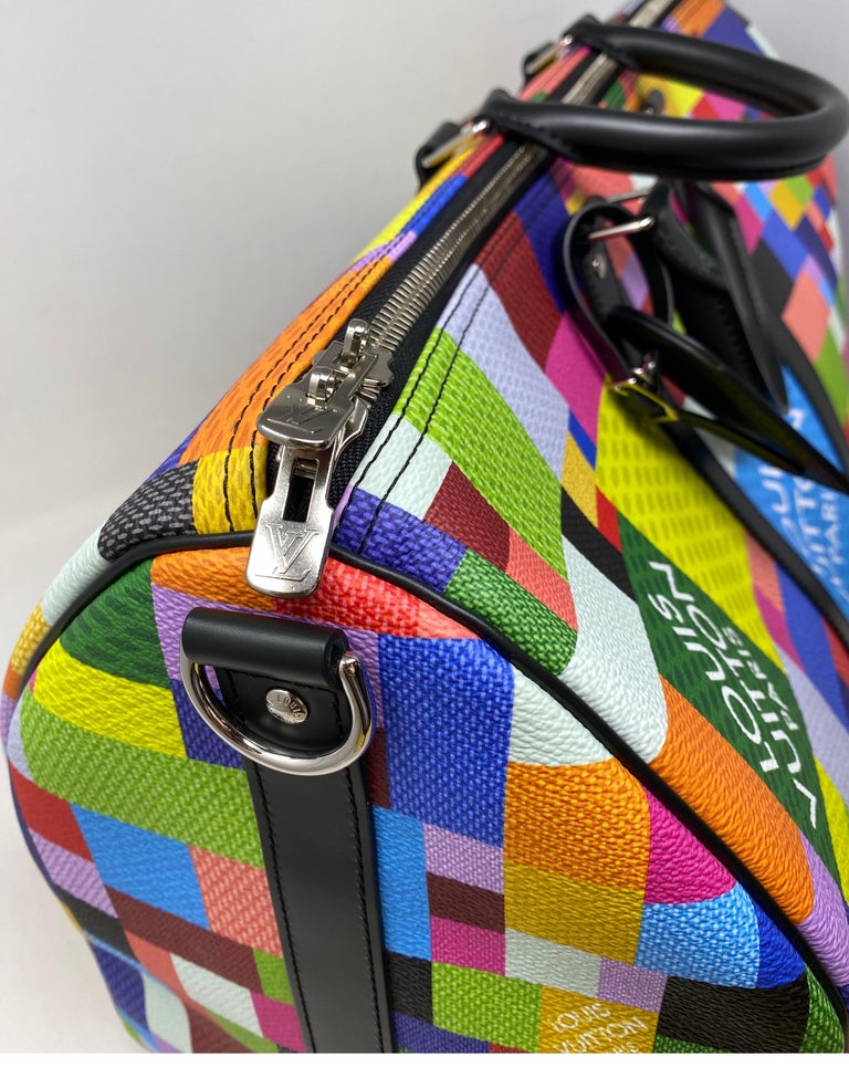 Louis Vuitton Multicolor Keepall 50 Bandouliere at 1stDibs  louis vuitton  keepall 50 damier graphite, louis vuitton multicolor duffle bag