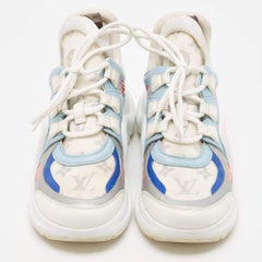 Louis Vuitton Multicolor Leather and Mesh Archlight Sneakers Size 36