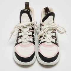Louis Vuitton Multicolor Leather and Mesh Archlight Sneakers Size 39.5