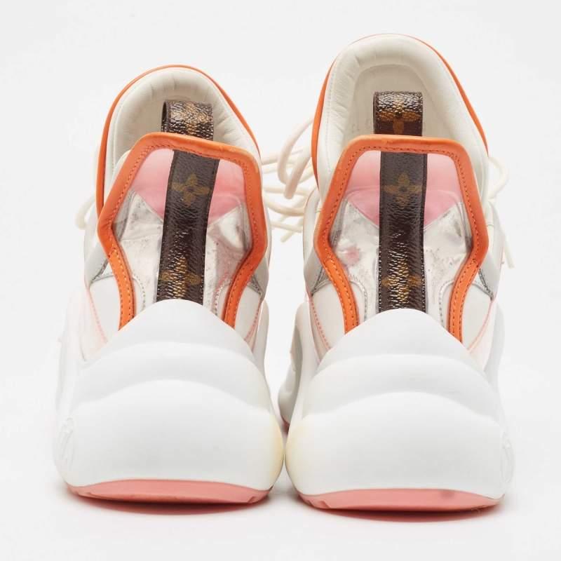  Mocassins Archlight Louis Vuitton en cuir multicolore et PVC, taille 38 Pour femmes 