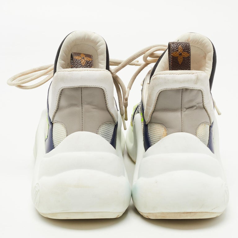Louis Vuitton Multicolour Leather Archlight Trainers Size 37.5 For Sale at  1stDibs