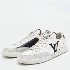 Louis Vuitton Multicolor Leather Charlie Sneakers Size 45
