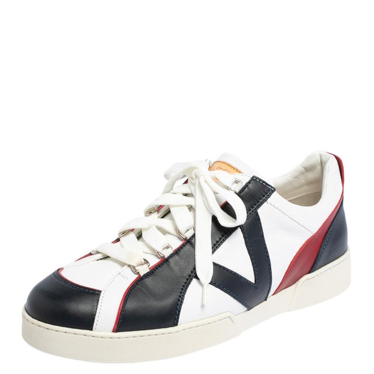 Louis Vuitton Leather Upper Lace Up Athletic Shoes for Women for sale