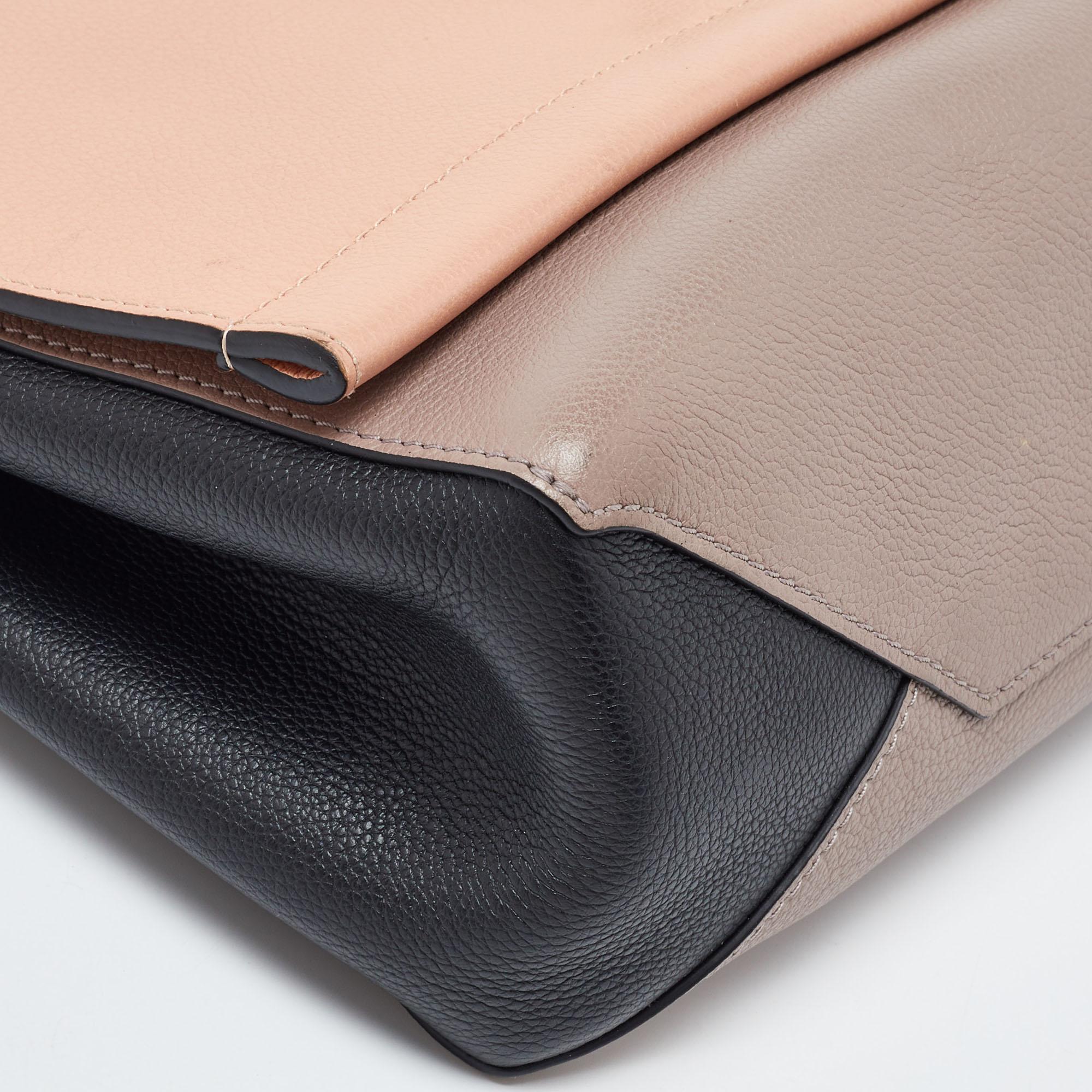 Louis Vuitton Multicolor Leather Lockme II Bag For Sale 6