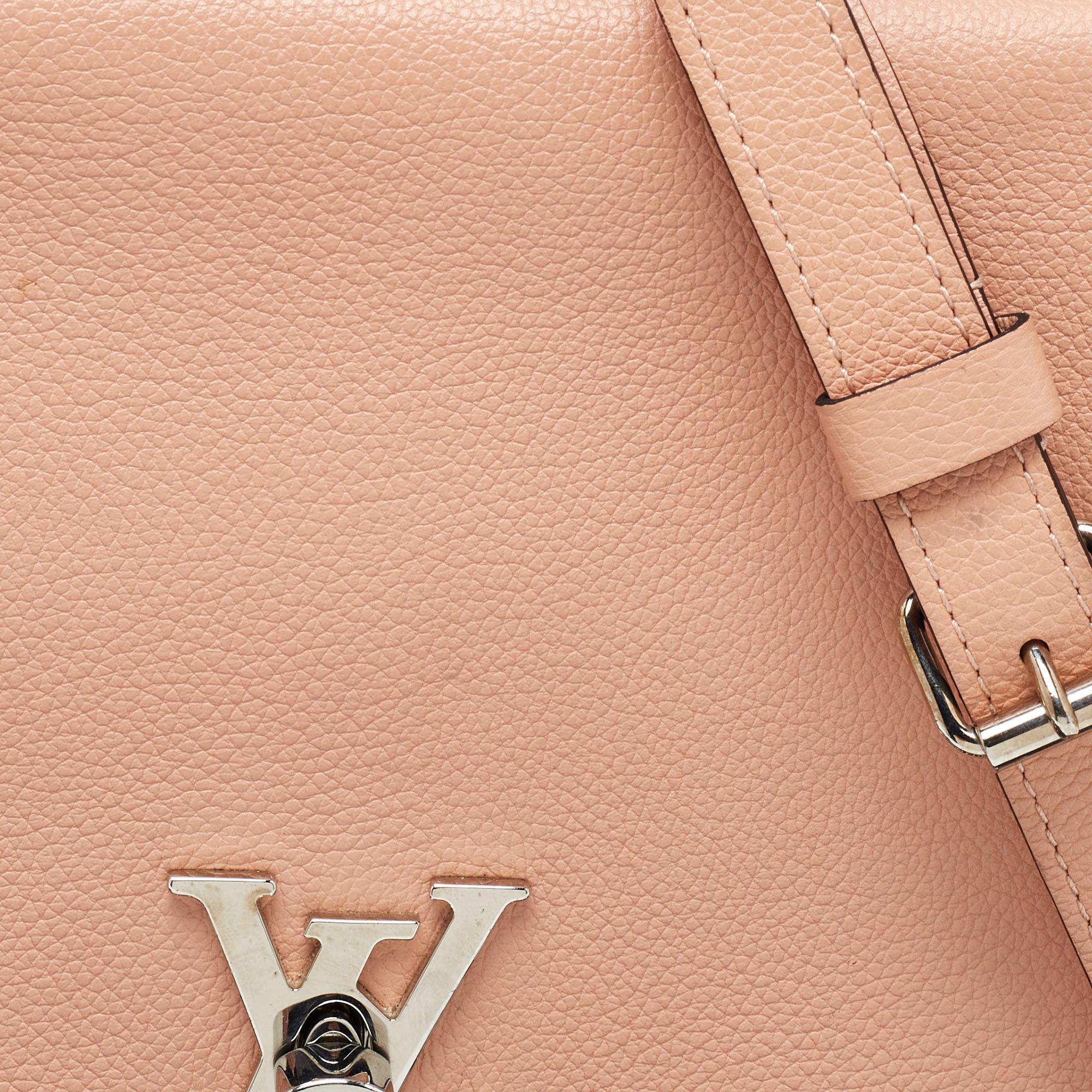 Louis Vuitton Multicolor Leather Lockme II Bag For Sale 9