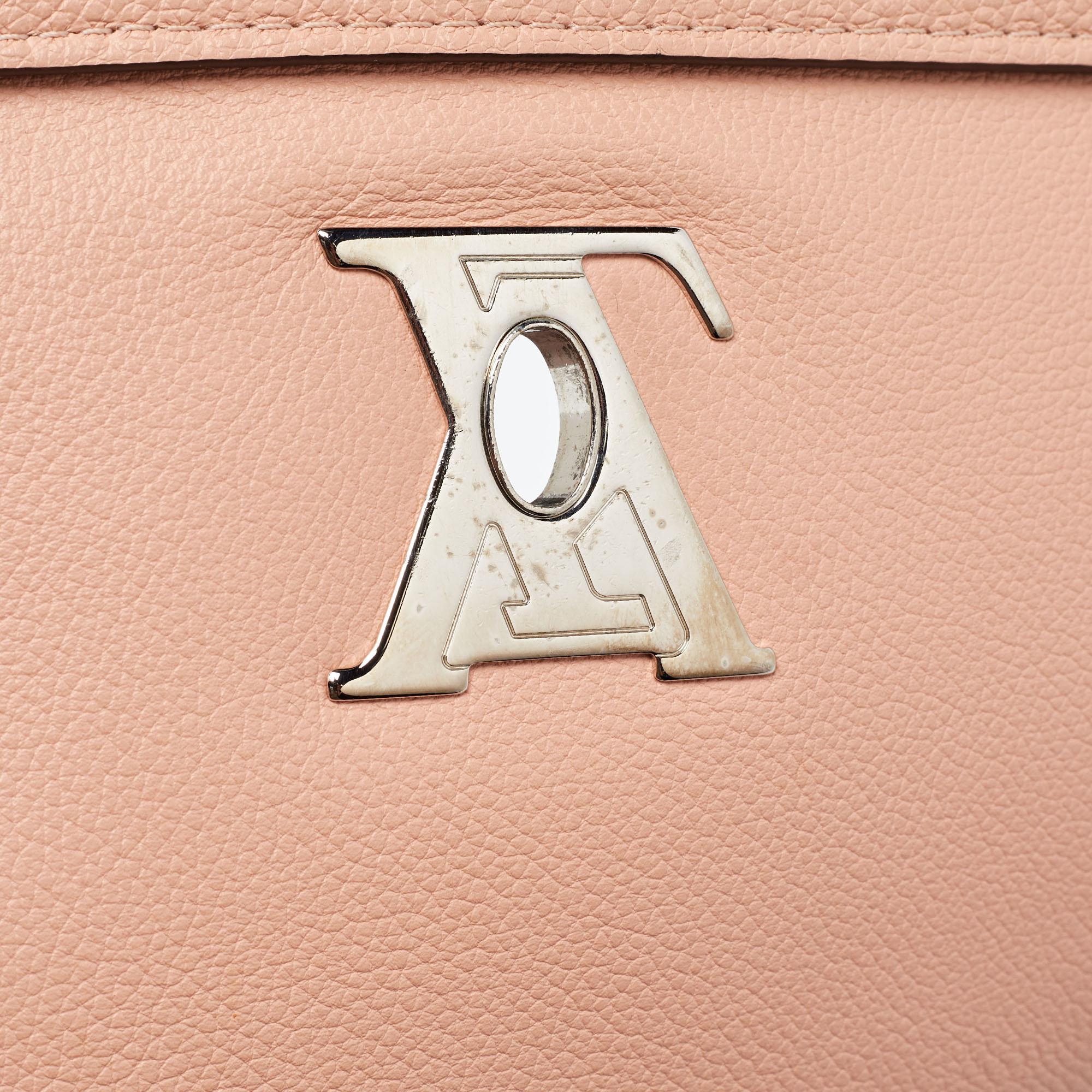 Louis Vuitton Multicolor Leather Lockme II Bag For Sale 11