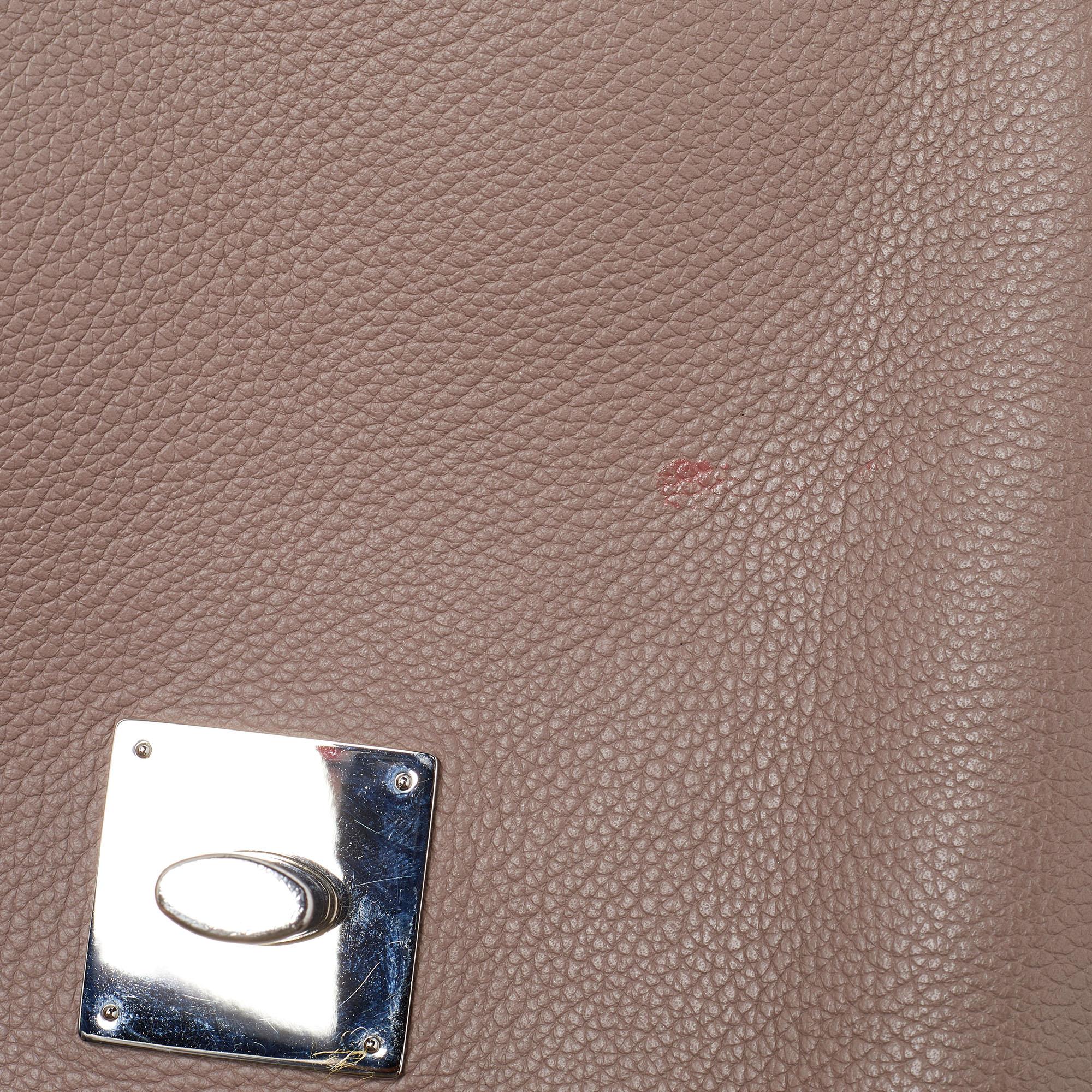 Louis Vuitton Multicolor Leather Lockme II Bag For Sale 13