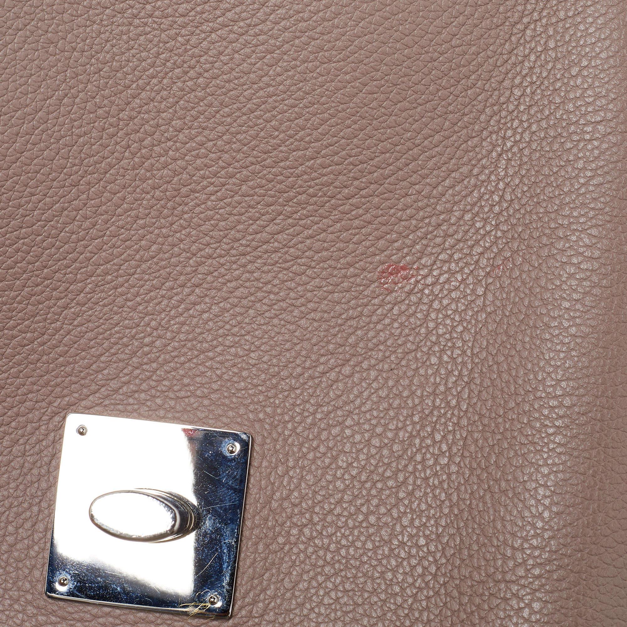 Louis Vuitton Multicolor Leather Lockme II Bag For Sale 12
