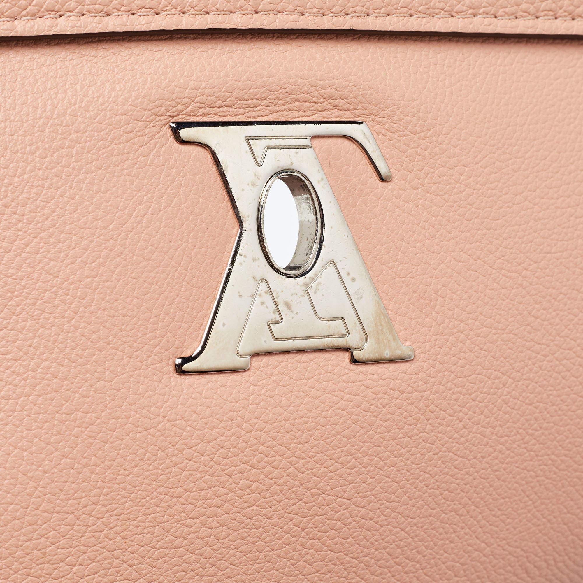 Louis Vuitton Multicolor Leather Lockme II Bag For Sale 4