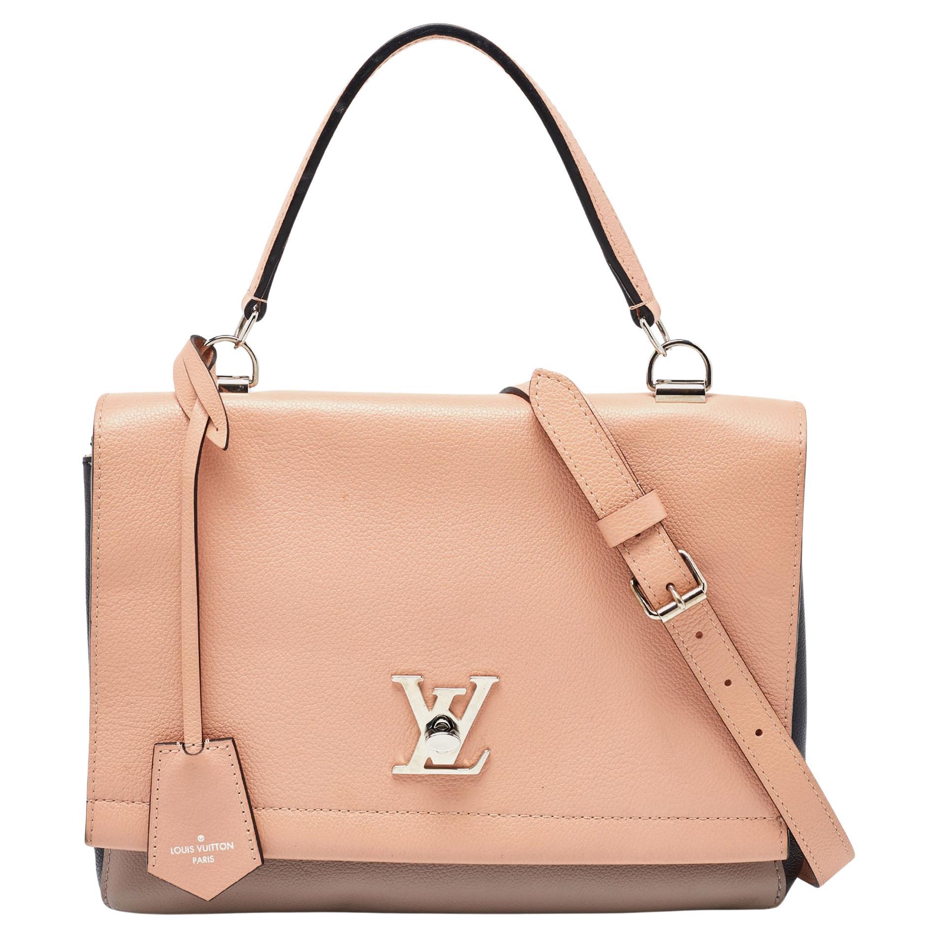Louis Vuitton Multicolor Leather Lockme II Bag For Sale