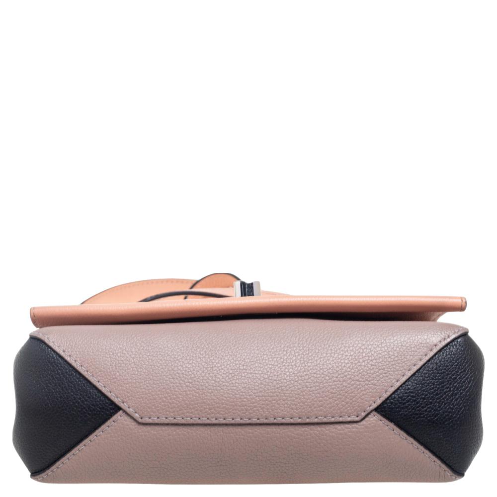 Louis Vuitton Multicolor Leather Lockme II BB Bag In Good Condition In Dubai, Al Qouz 2