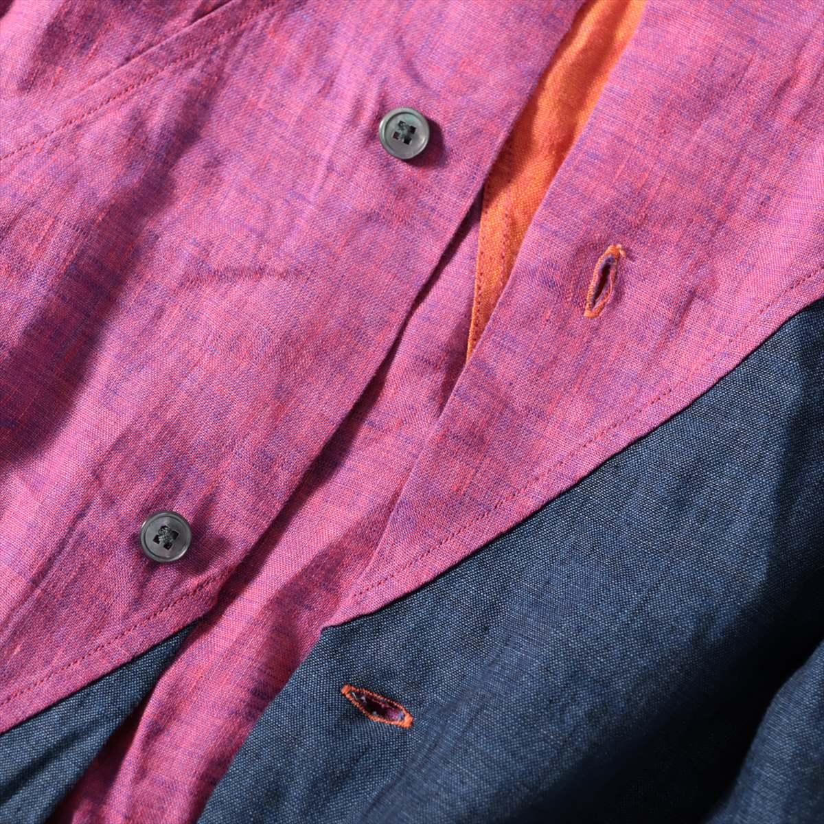 Louis Vuitton Multicolor Linen Top Men’s In Good Condition For Sale In Humacao, PR