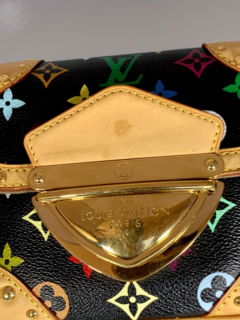 Buy Pre-owned & Brand new Luxury Louis Vuitton Black Monogram Multicolore  Marilyn Bag Online