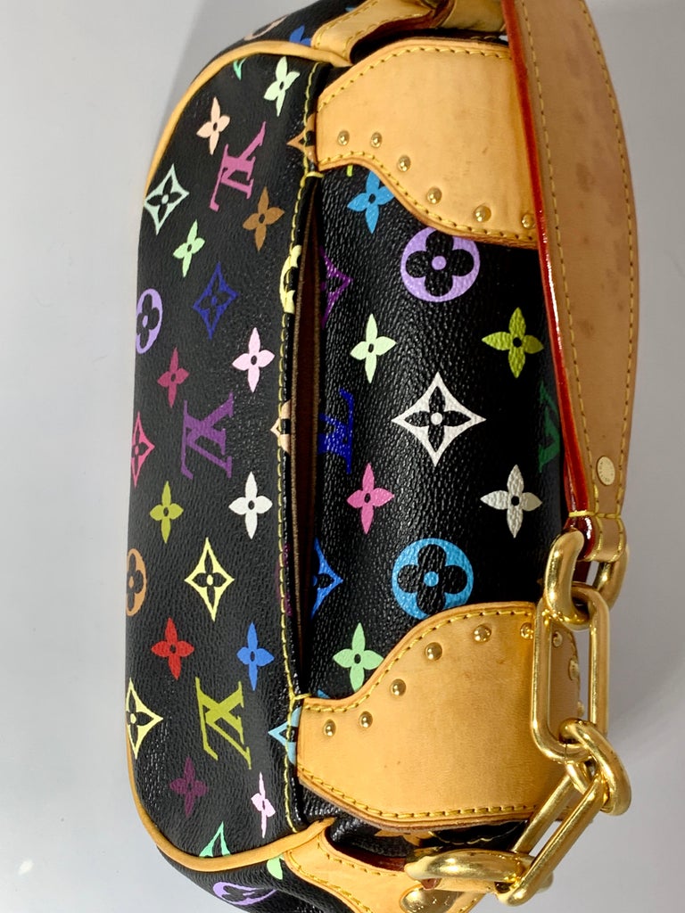 LOUIS VUITTON Monogram Multicolor Marilyn Shoulder Bag Black LV Auth 46978  ref.978353 - Joli Closet