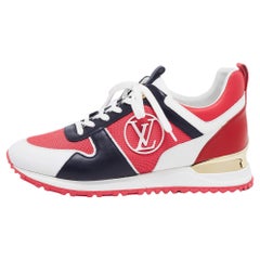 LOUIS VUITTON TRAINER GREEN MONOGRAM DENIM WHITE - louis vuitton run away  sneaker deep red burgundy - Slocog Sneakers Sale Online