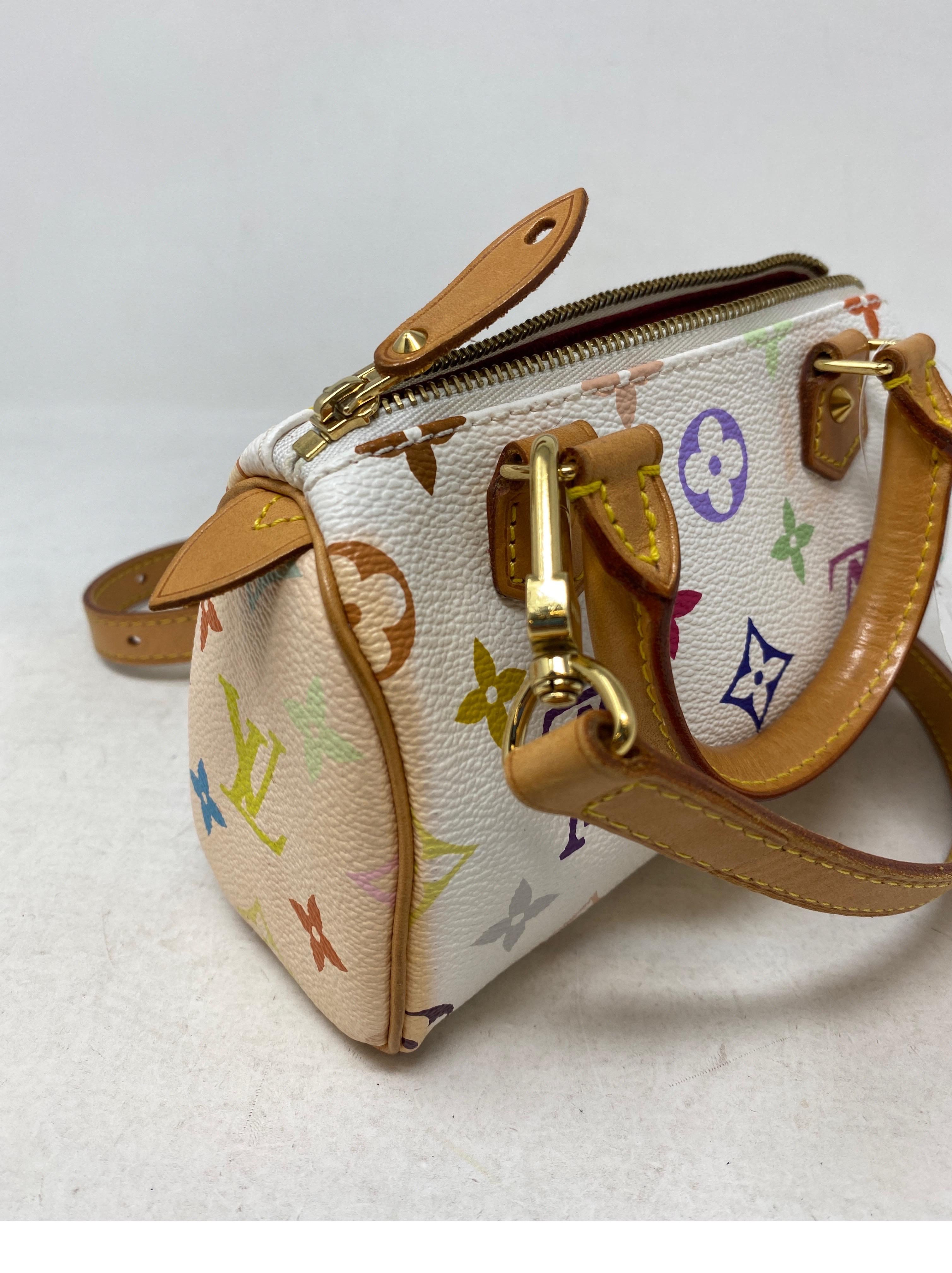 Louis Vuitton Multicolor Mini Speedy Bag  3