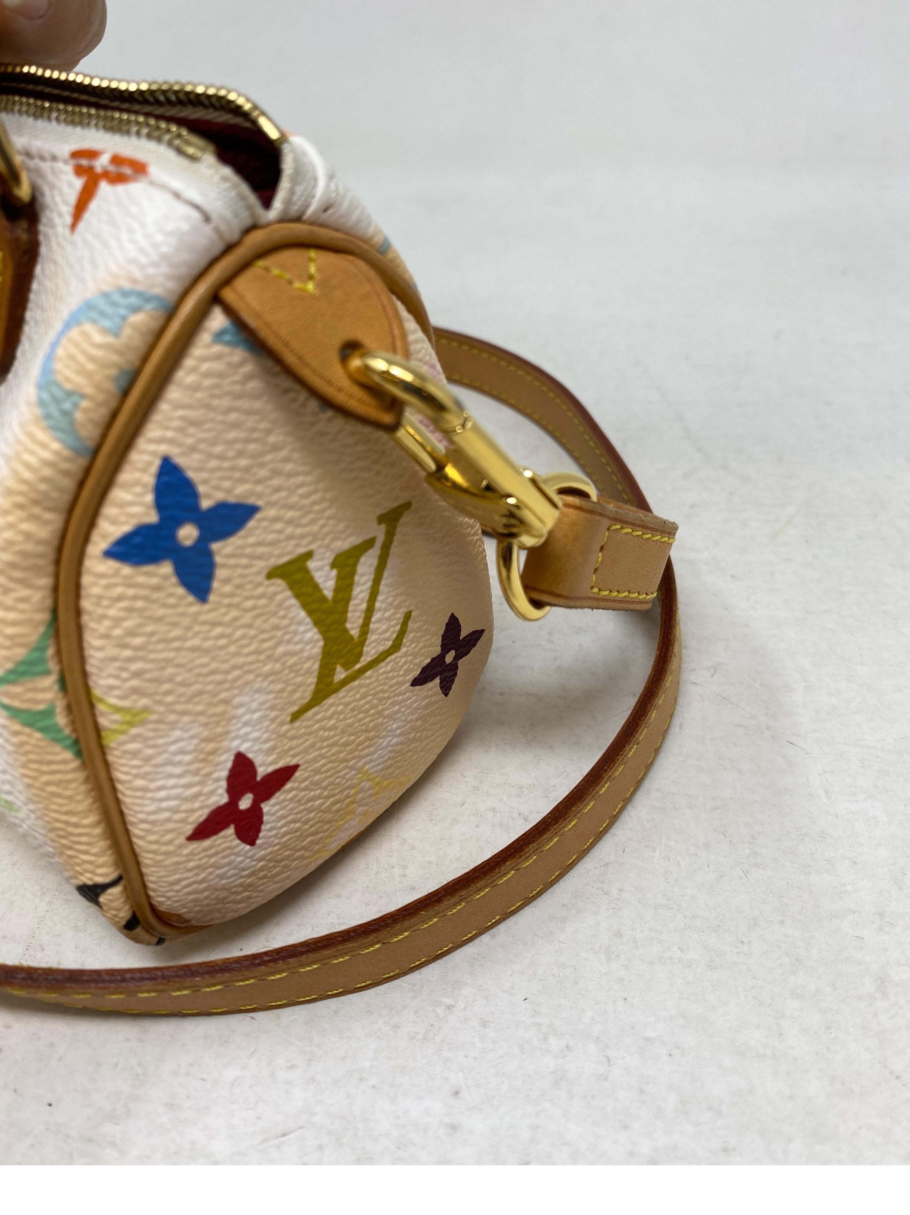 Louis Vuitton Multicolor Mini Speedy Bag  5