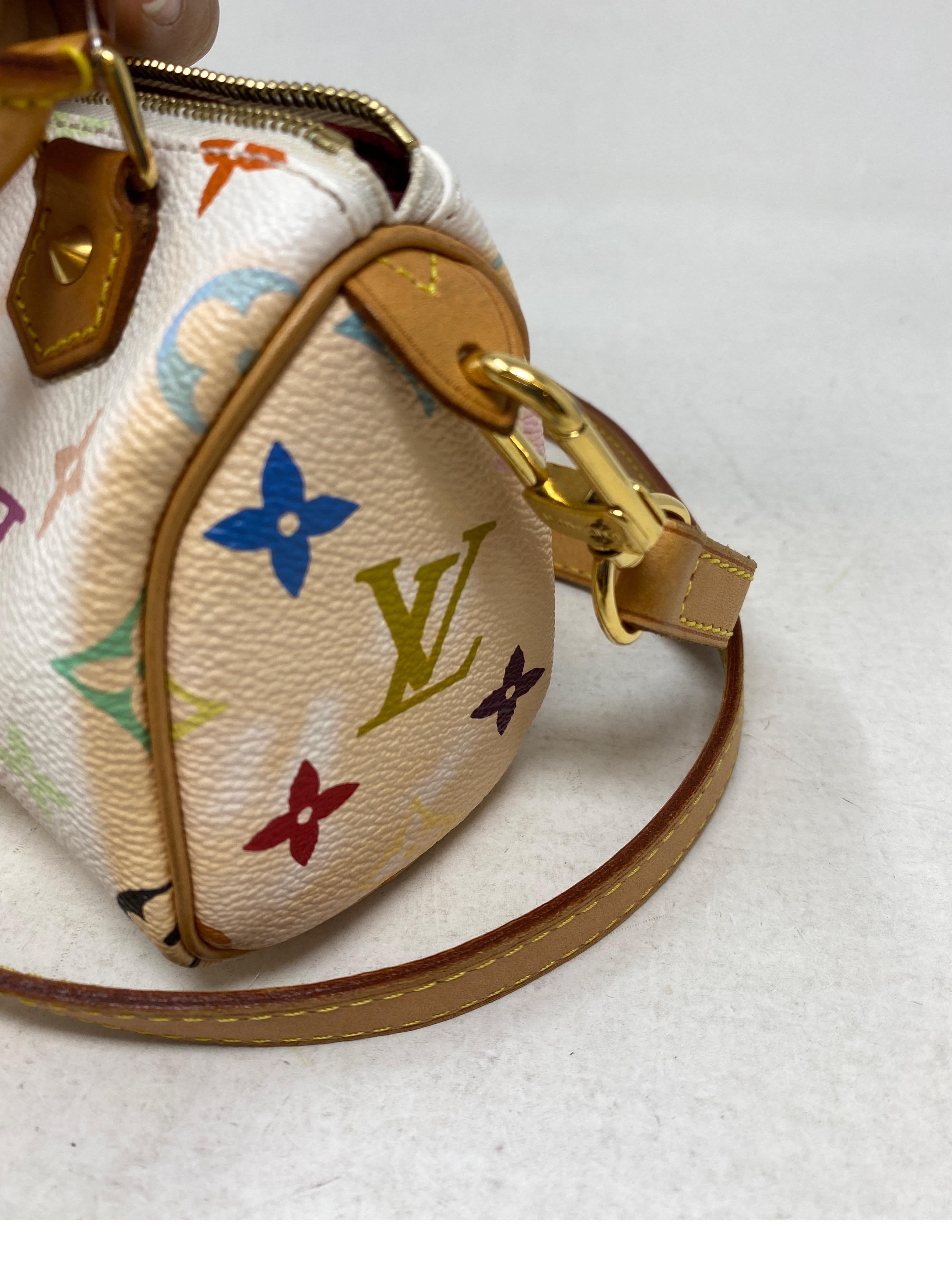 Louis Vuitton Multicolor Mini Speedy Bag  6