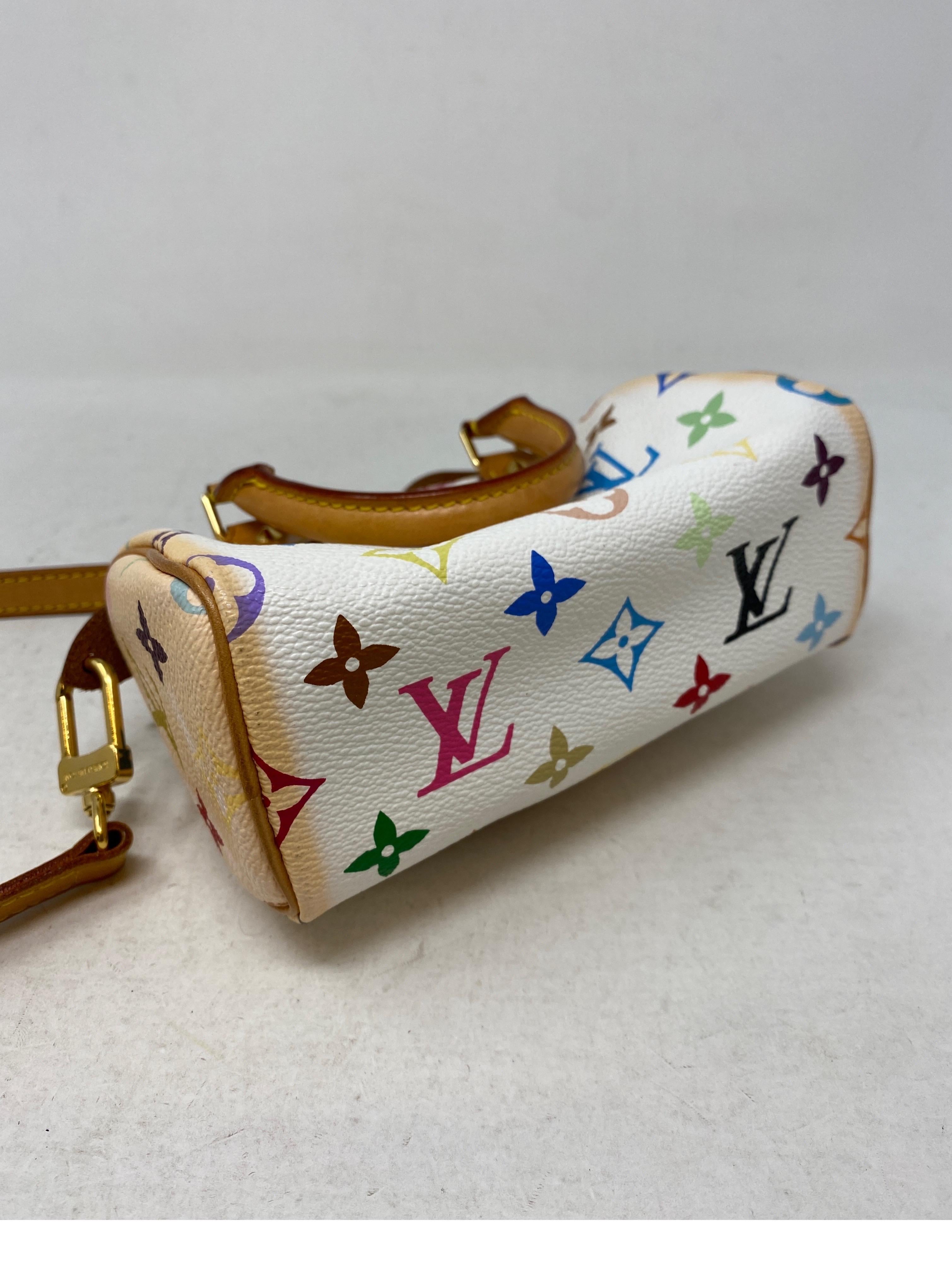 Louis Vuitton Multicolor Mini Speedy Bag  7