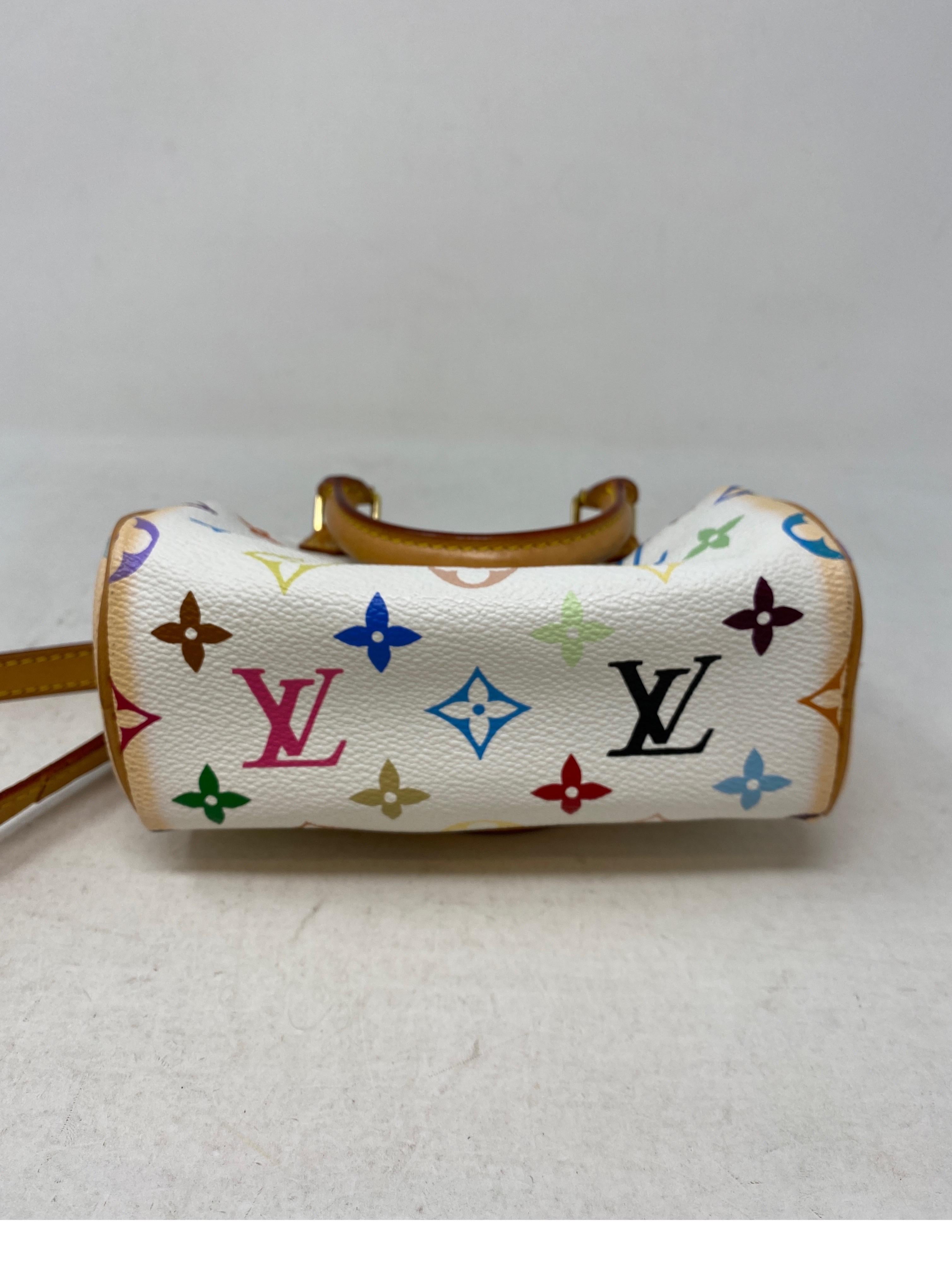 Louis Vuitton Multicolor Mini Speedy Bag  9