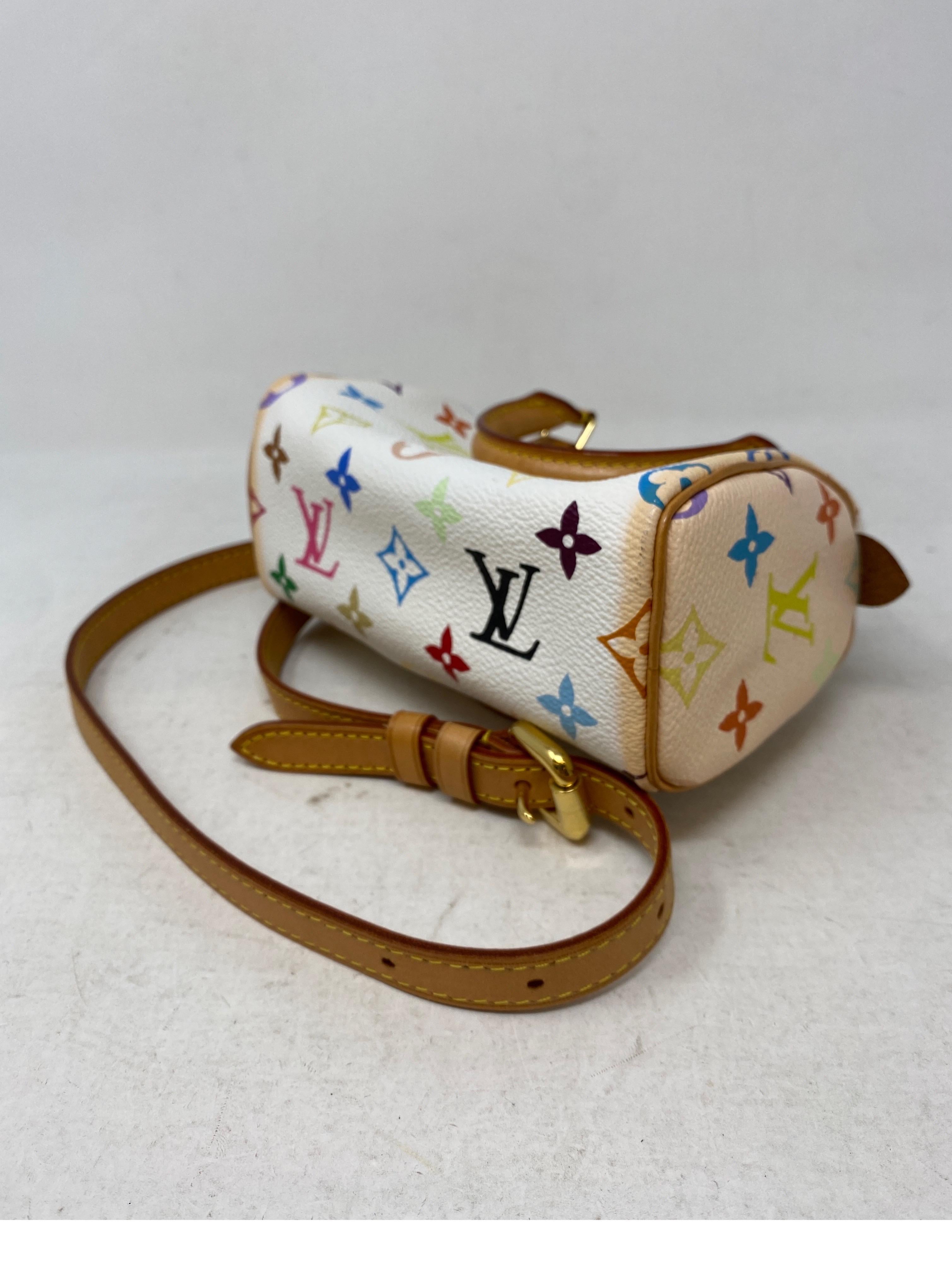 Louis Vuitton Multicolor Mini Speedy Bag  11