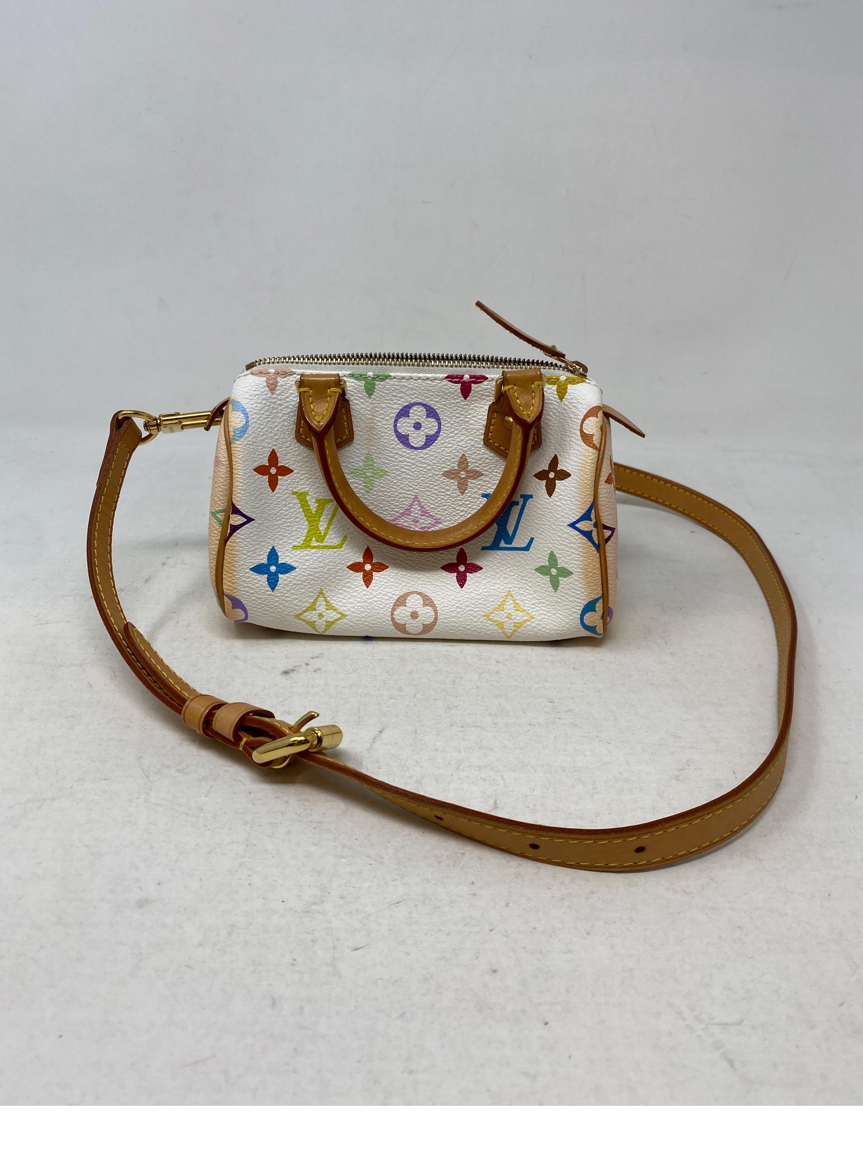 Louis Vuitton Multicolor Mini Speedy Bag  12