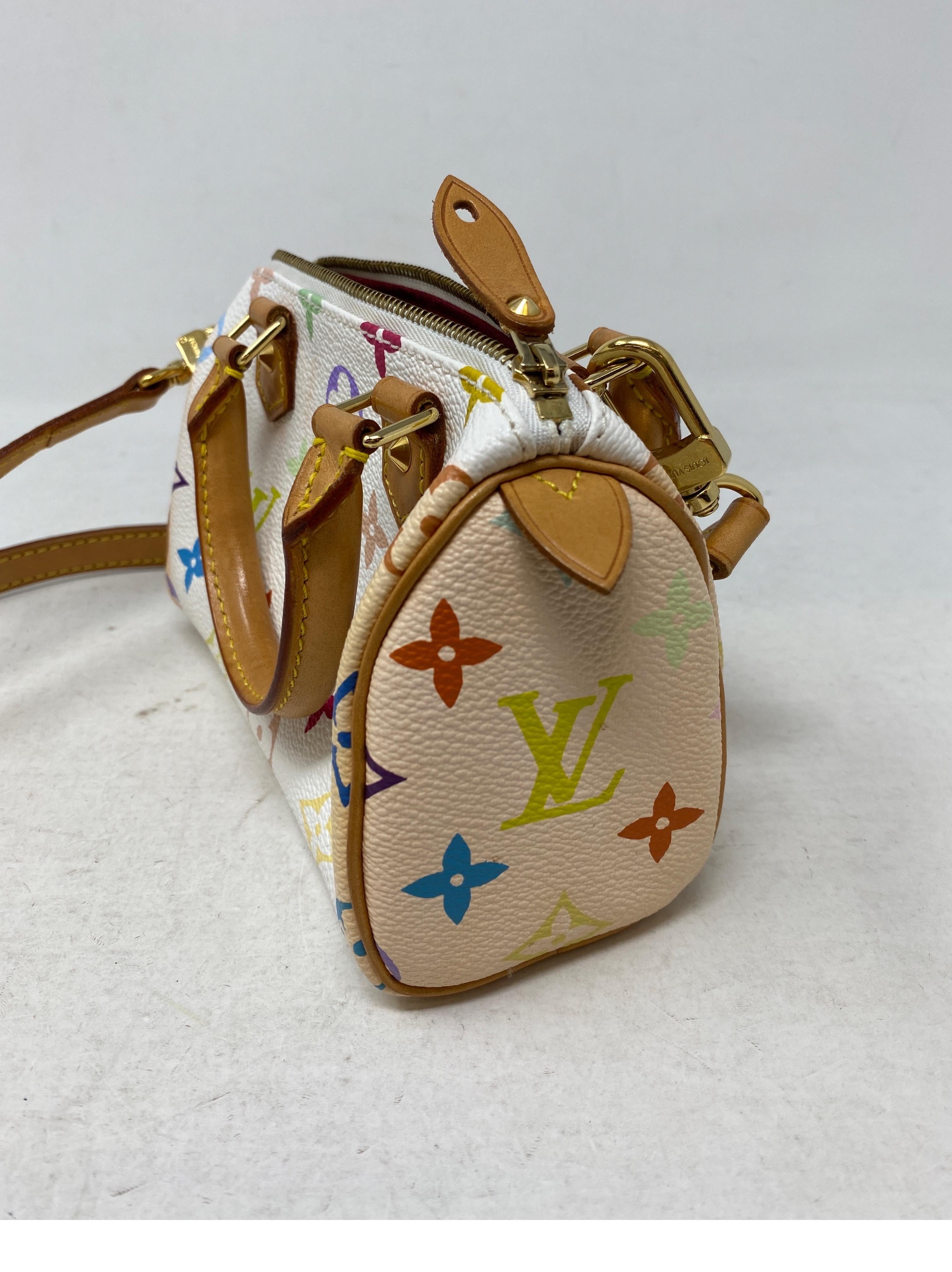 Louis Vuitton Multicolor Mini Speedy Bag  1