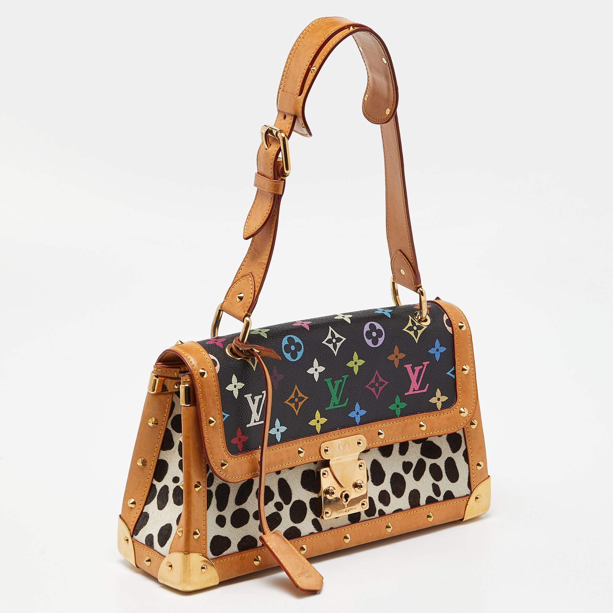 Women's Louis Vuitton Multicolor Monogram Canvas Dalmatian Sac Rabat Bag