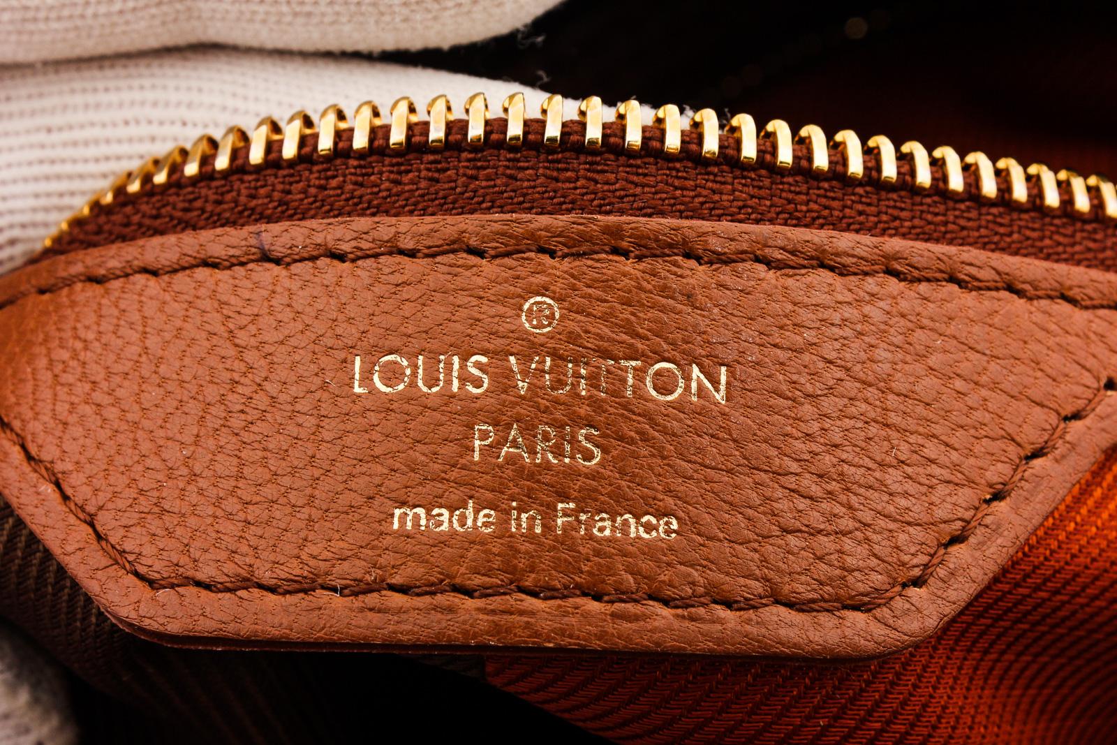 Brown Louis Vuitton Multicolor Monogram Canvas Leather Blocks Stripes Tote Bag