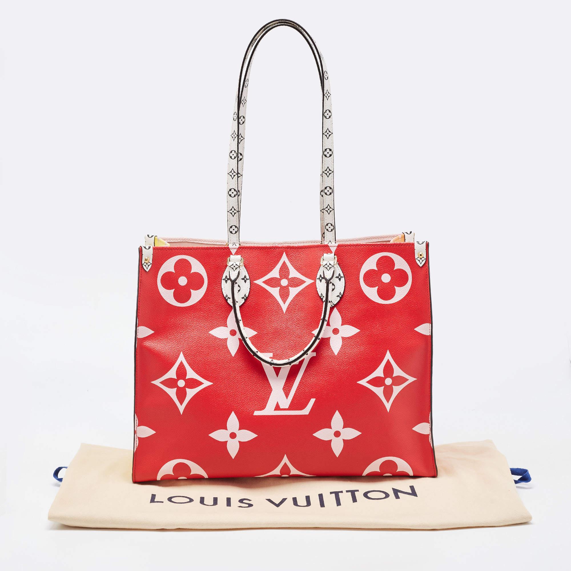 Louis Vuitton Multicolor Monogram Giant Canvas Onthego GM Bag For Sale 12