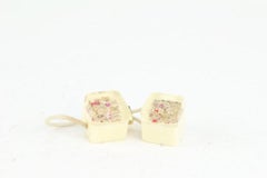 Louis Vuitton Multicolor Monogram Inclusion Resin Hair Cubes 013lv20